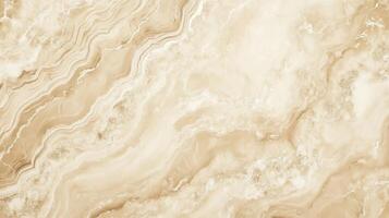 A large, brown and tan stone wall with a wavy pattern. The stone is textured and has a natural look. photo