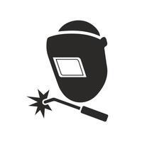 Welding icon isolated on white background vector
