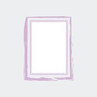 The frame has a textured, brushstroke effect, giving it an artistic and whimsical appearance. vector