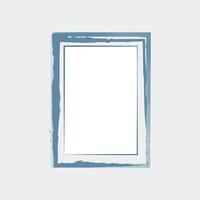 the outer layer is a deeper blue, while the inner layer is a lighter blue that creates a subtle contrast. vector