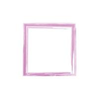 a square frame with a soft, artistic design. vector