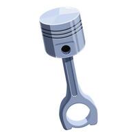 Silver piston engine part converting energy vector