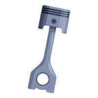 New car engine piston generating power for vehicle vector