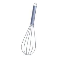 Wire whisk showing blending kitchen utensil vector