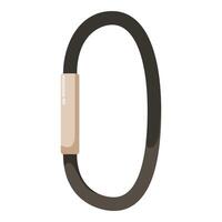 Fitness tracker with blank screen for your design vector