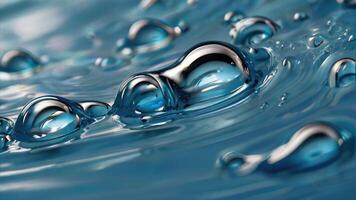 Liquid Motion Abstract with Bold Colors photo