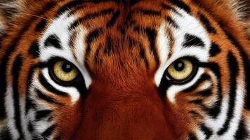 A stunning close-up photo of a red tiger's eye, showing its large and striking size