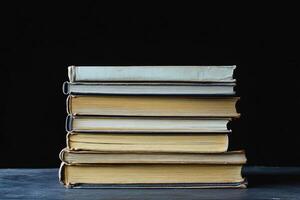 Old Worn Books with a Rustic Feel photo