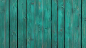 Painted wooden pastel green color textured pattern stacking board aged background photo