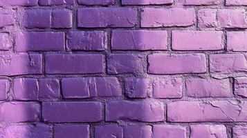 Brick purple pastel wall pattern block stone arrangement rustic light background photo