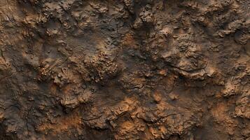 Brown surface soil texture detailed of sandstone nature background photo