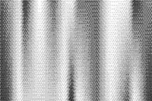 Striped bitmap pattern background with pixel texture. Retro computer game graphic. Abstract noisy effect halftone digital bg. Glitch spackle fade wallpaper vector