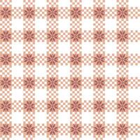 Vintage seamless heart pattern with floral and geometric elements for wallpaper or fabric design vector