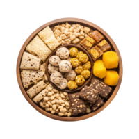Til Bhugga Sweets and Energy Balls Rich in Grains, Nuts, and Ghee, Perfect for Festive Banners and Isolated on a Transparent Background png
