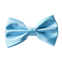 Blue bow tie isolated on transparent background png