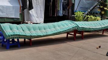 Javanese traditional mattress made from Ceiba pentandra fiber photo