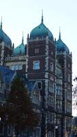 The old architectures located in the University of Pennsylvania in Philadelphia photo