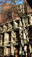 The old architectures located in the University of Pennsylvania in Philadelphia photo