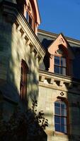 The old architectures located in the University of Pennsylvania in Philadelphia photo
