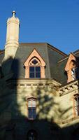 The old architectures located in the University of Pennsylvania in Philadelphia photo