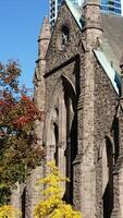 The beautiful Philadelphia city view in autumn photo