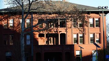 The old architectures located in the University of Pennsylvania in Philadelphia photo