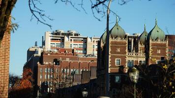 The old architectures located in the University of Pennsylvania in Philadelphia photo