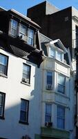 The beautiful Philadelphia city view with the warm sunlight on it photo