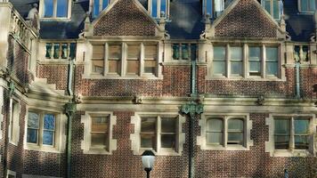 The old architectures located in the University of Pennsylvania in Philadelphia photo