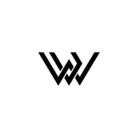 WU UW Letter Logo. WU letter colorful logo in the circle Logo Illustration. Alphabet Initials logo UW, WU, W and U vector