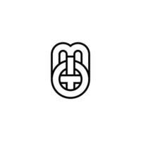 Creative letter tm logo concept. MT, TM, Abstract initial monogram letter alphabet logo design vector