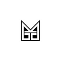 MT, TM, Abstract Letters Logo Monogram. Initial letter tm or mt logo design template vector