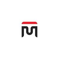 T and M logo design nature with leaf concept thrive symbol. Alphabet letters Initials Monogram logo MT, TM, M and T vector
