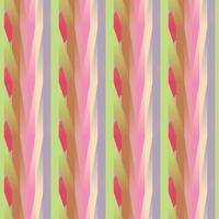 seamless vertical geometric gradient stripe pattern with layered abstract shapes in vibrant green, pink, brown, violet tones. For abstract digital backgrounds, fabric designs, wallpapers, and vector
