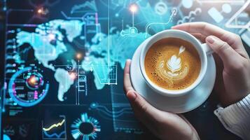 Coffee is the most popular beverage in the world, but it's also the most expensive photo