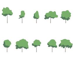 tree line drawing side view graphics vector
