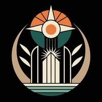 The logo for the city of new york vector