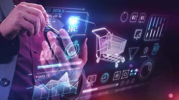 Work with a virtual panel with sales data. video