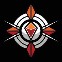 The logo for the team is a red and orange star vector