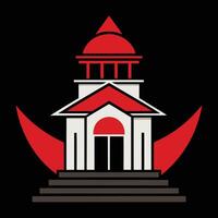 The logo for the university of maryland vector