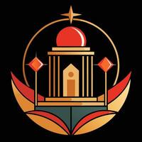 The logo for the university of miami vector