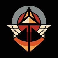 The logo for the game is a geometric design vector