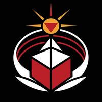 The logo for the team is a red and white cube vector