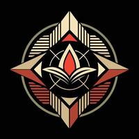 The logo for the band is a red and black design vector