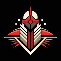 The logo for the team is a red and black design vector