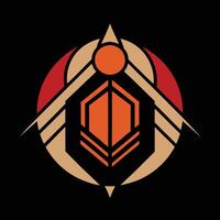 The logo for the game is a geometric design vector