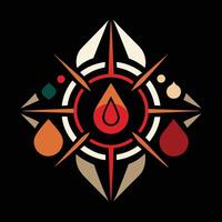 The logo for the game is a red and orange design vector