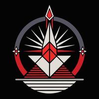 The logo for the game is a red and white star vector