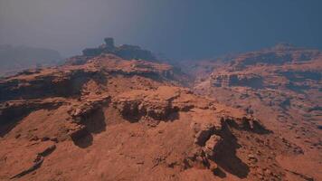 Awe-Inspiring Majesty, Gazing Down Upon the Majestic Red Stone Canyon video