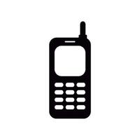 Mobile phone icon isolated on white background vector